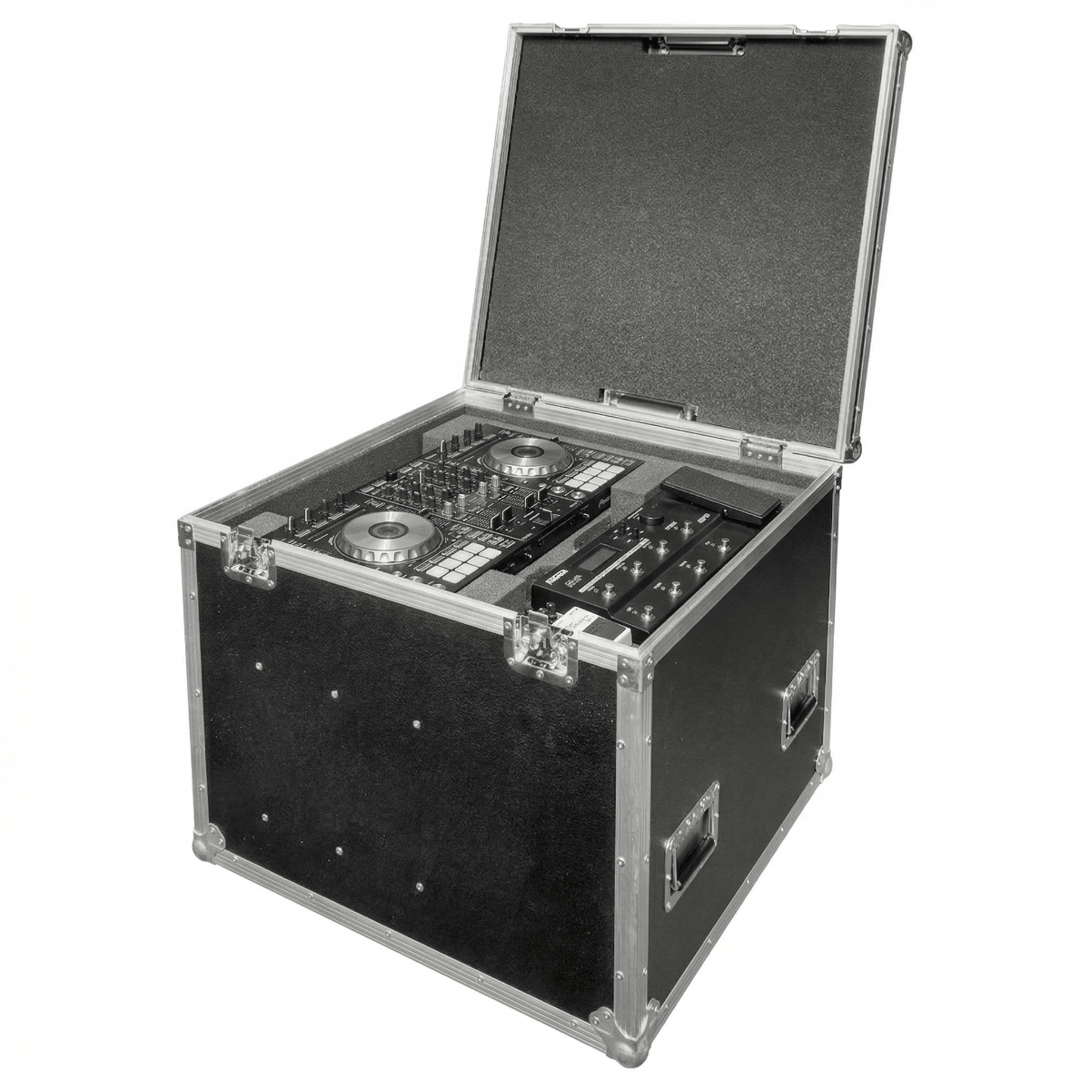 Flight Case per Console DJ e Pedaliere Flight Case per Console DJ e Pedaliere - Ecoplast 2000