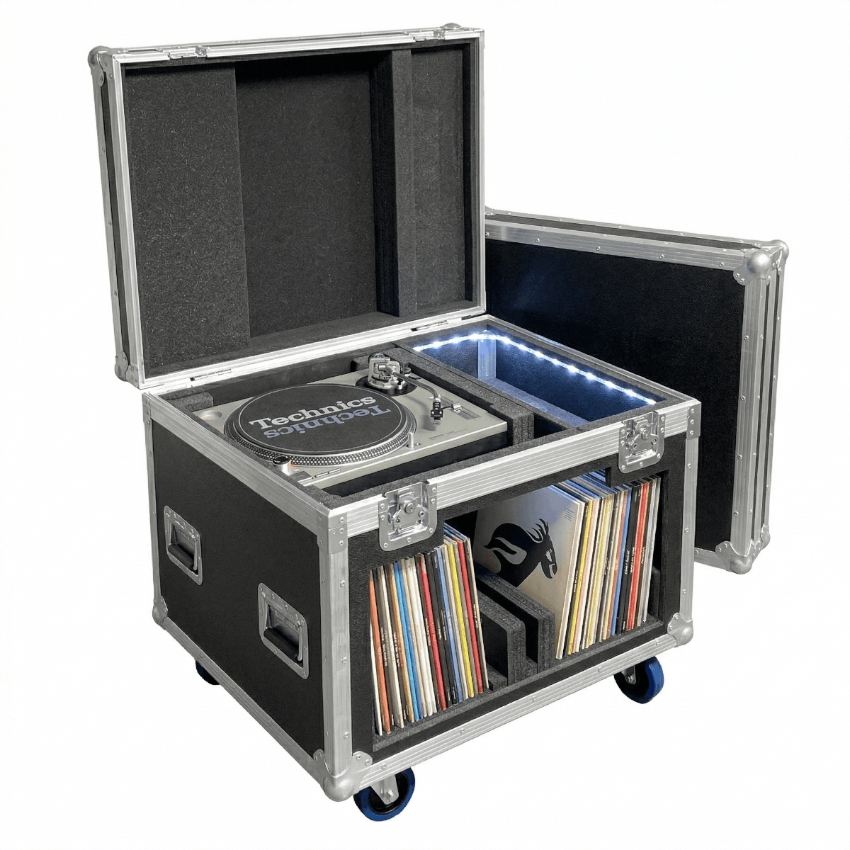 Flight Case per Vinili e Giradischi Flight Case per Vinili e Giradischi - Ecoplast 2000