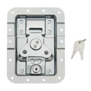 Chiusura lucchettabile flight case strumenti elettrici