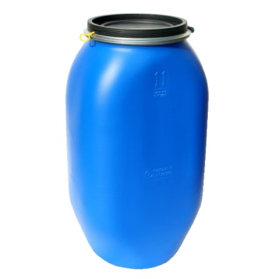 Fusto plastica HDPE Lt 125 QOA