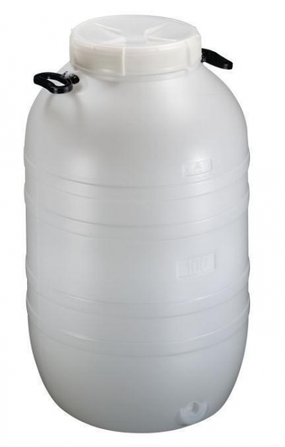 Fusto Plastica Ecoplast 10L - Bocca Larga Con Guarnizione, Made In Italy - Foto 8