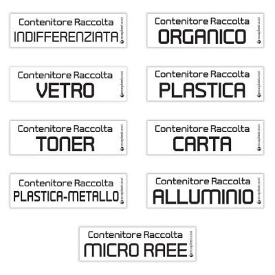 Etichetta Rifiuto - Ecoplast 2000